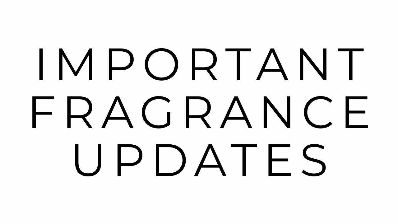 Fragrance Program Updates: For Compliance & Flexibility