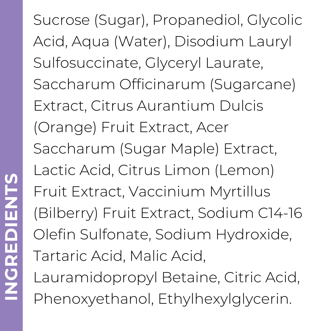 Glycolic Acid Resurfacing Body Scrub