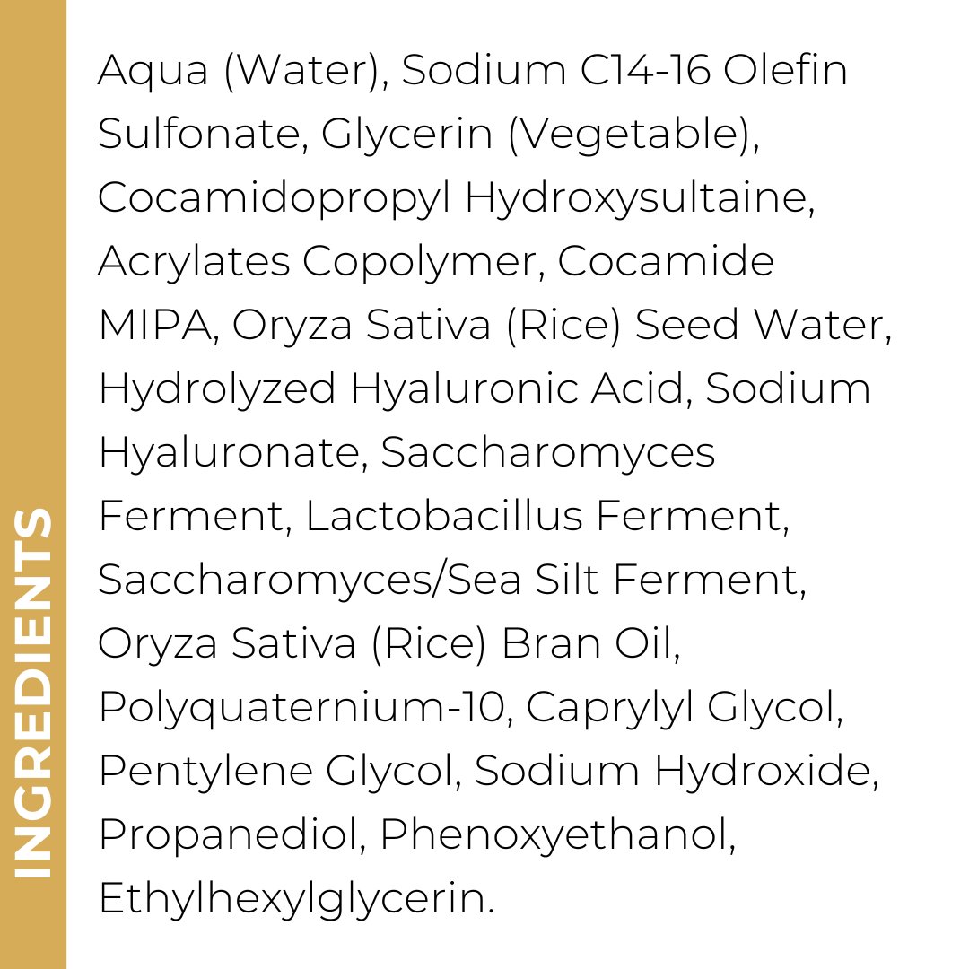 Hyaluronic & Glycerin Hydrating Cleanser