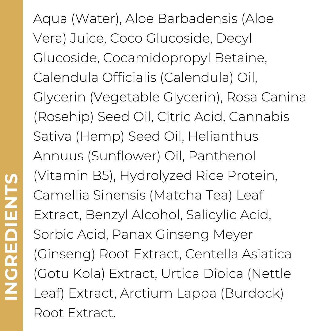 Matcha & Ginseng Replenishing Cleanser