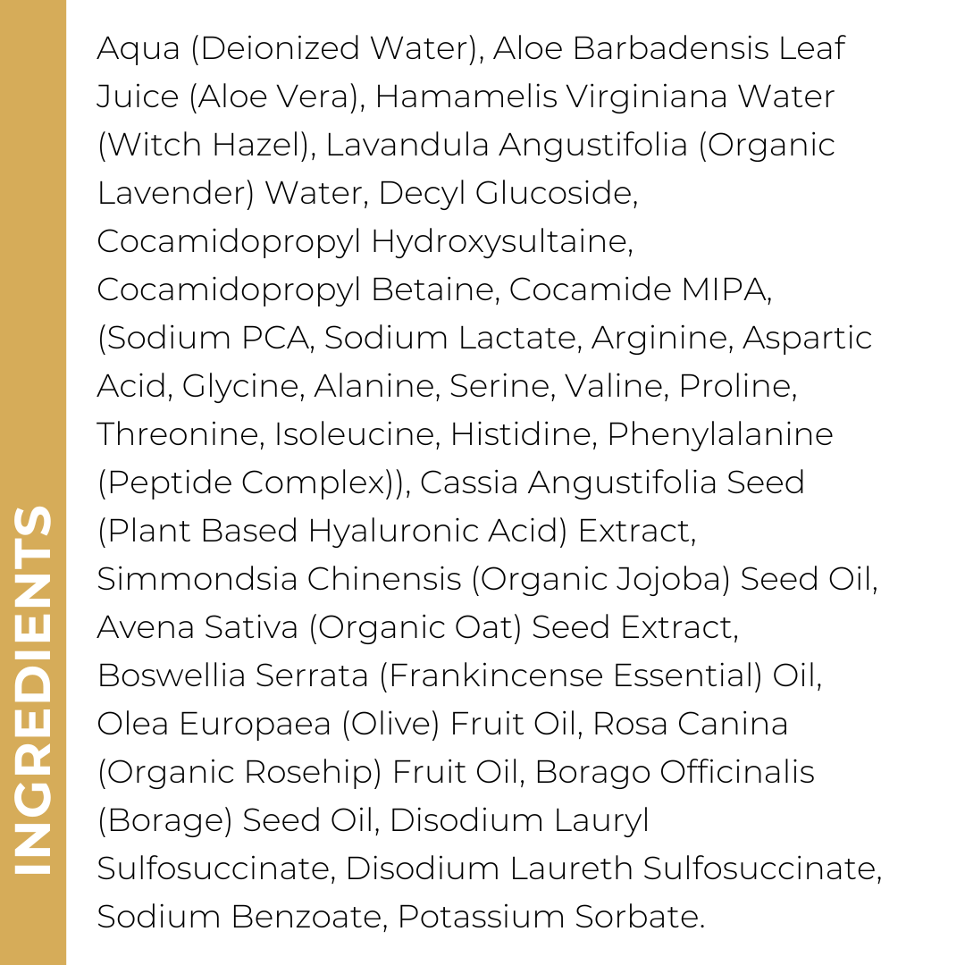 Peptide Complex Hydration Cleanser