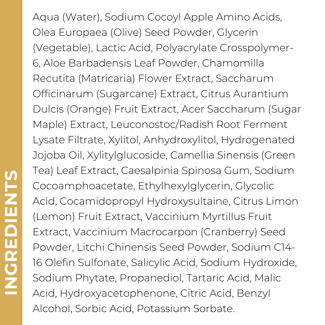 Advanced AHA/BHA Exfoliating Cleanser