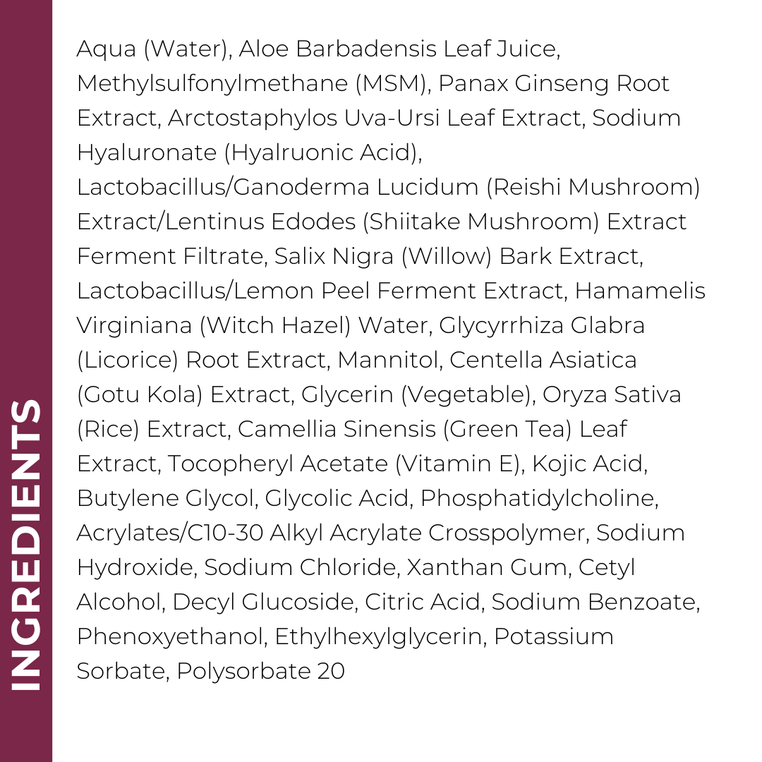 Botanical Brightening Serum with Kojic Acid