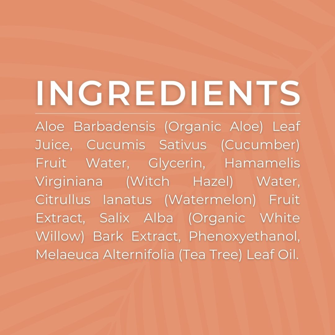 Brightening Cucumber Watermelon Facial Toner