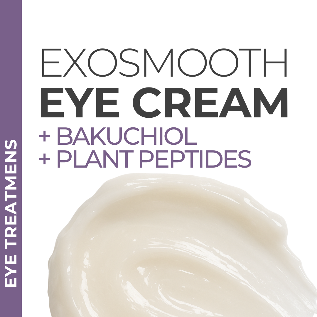 ExoSmooth Eye Cream with Bakuchiol & Plant Peptides