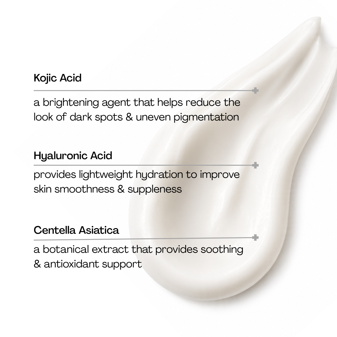 Hyaluronic & Kojic Acid Brightening Moisturizer