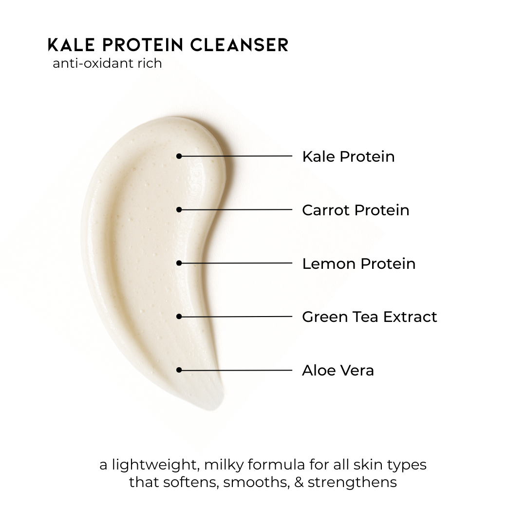 Kale Protein Facial Cleanser
