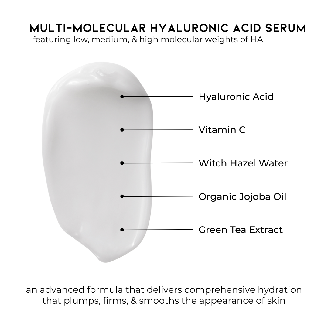 Multi-Molecular Hyaluronic Acid Serum