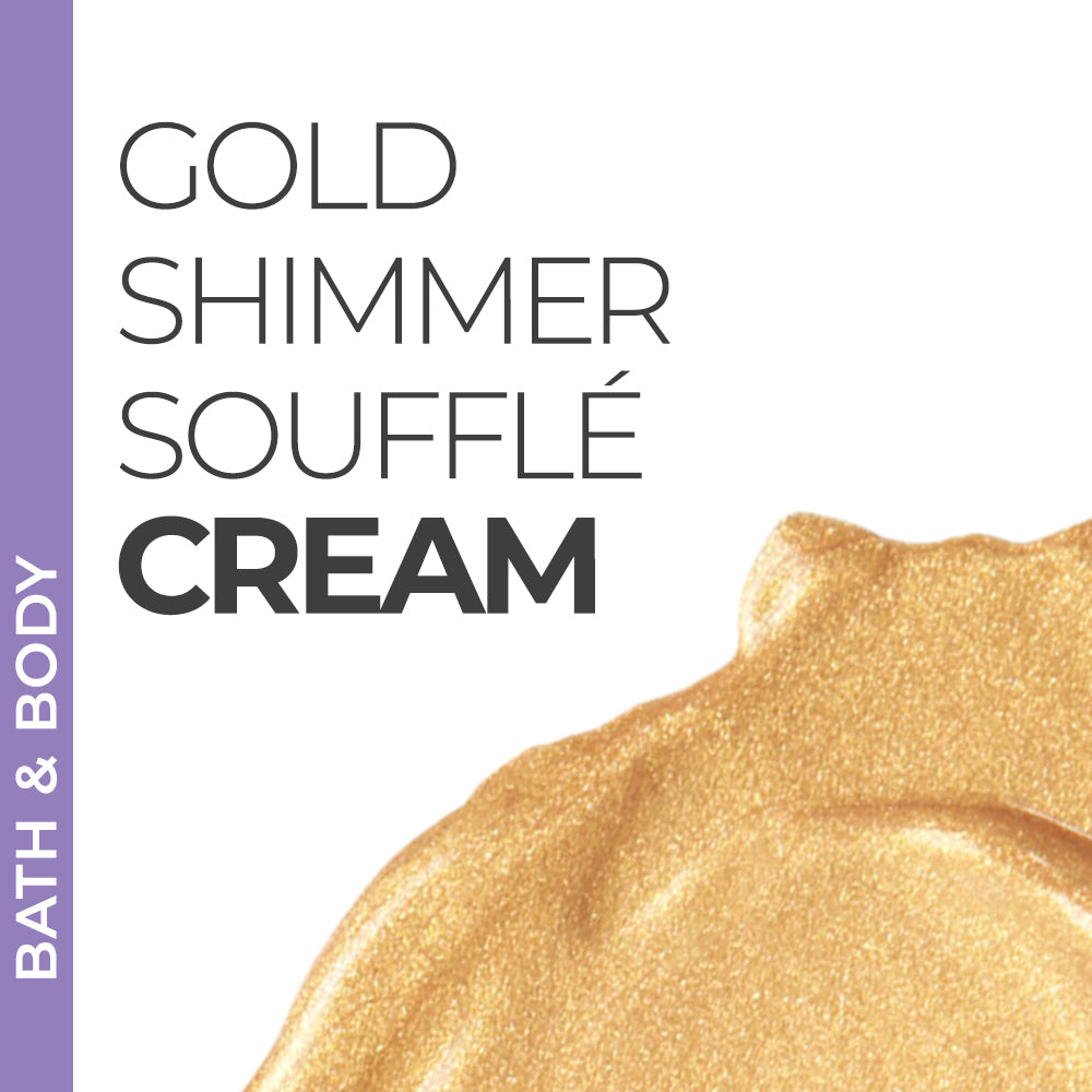 Gold Shimmer Souffle Cream