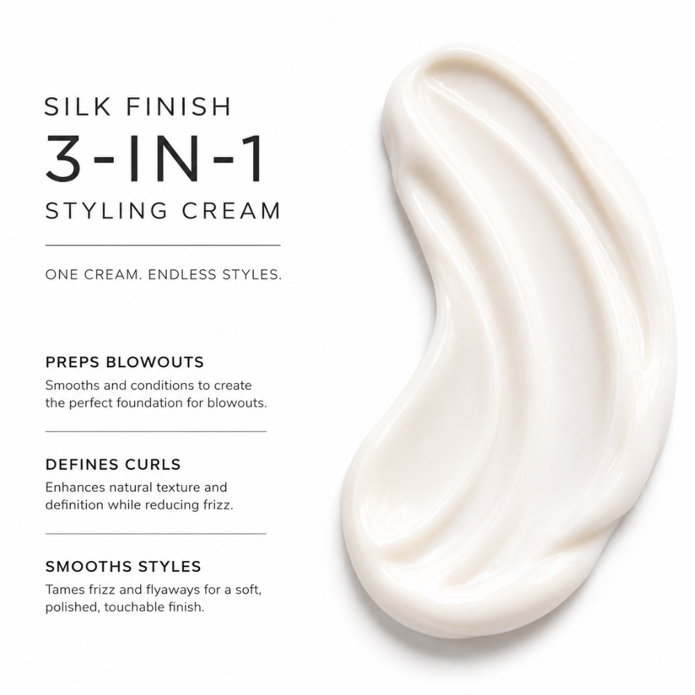 Silk Finish 3-In-1 Styling Cream