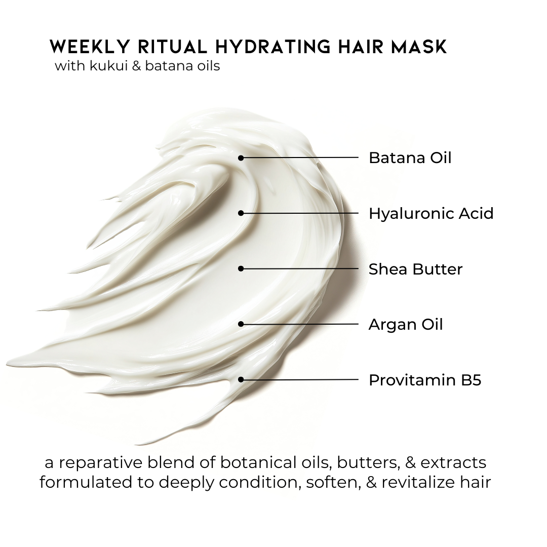 Weekly Ritual Hydrating Hair Mask with Kukui & Batana Oils