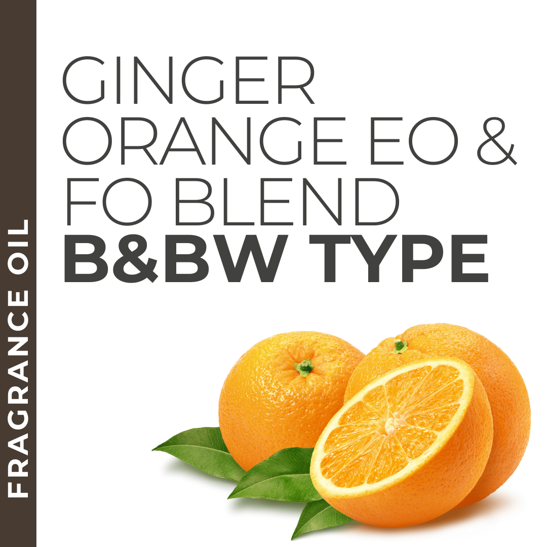 Pravada private Label Ginger Orange EO & FO Blend (B&BW Type) - Samples